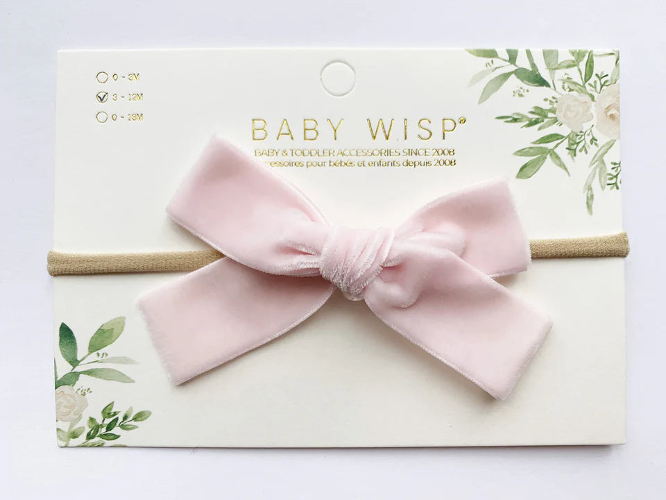 Baby Wisp-Skinny Head Band Bows 10 Styles