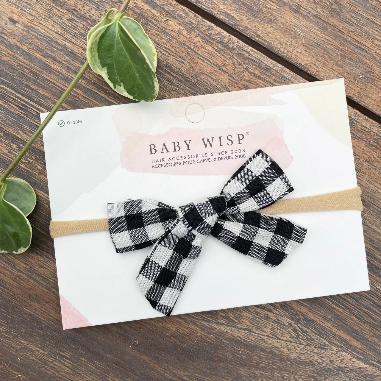 Baby Wisp-Skinny Head Band Bows 10 Styles