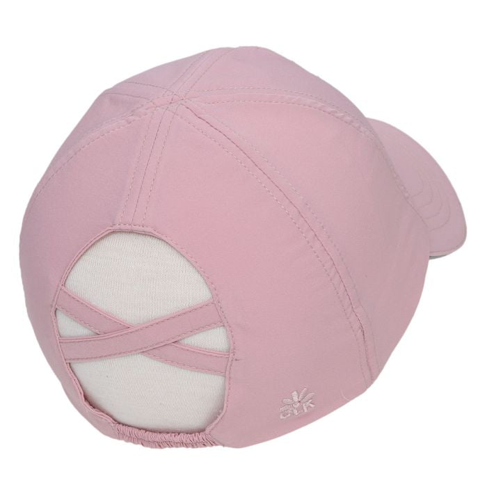Pink Grow with me Pony Tail Ball Cap Calikids