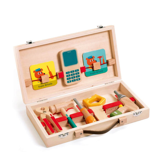 Super Bricolo Wooden Tool Box