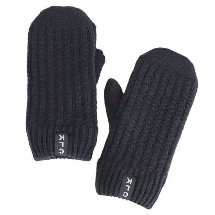 Knit Lined Mid Season Knit Mitts-Calikids
