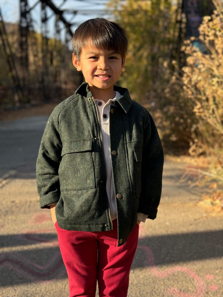 Tweedy Jacket-Me and Henry