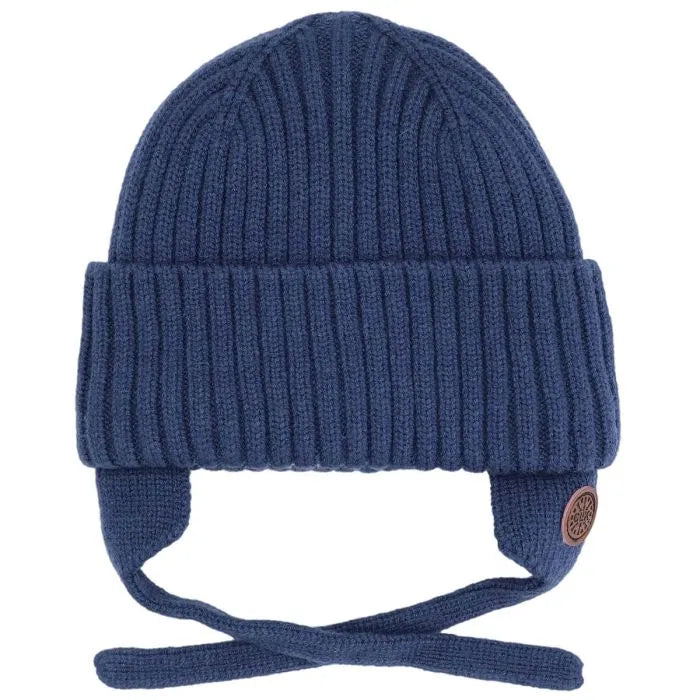 Plush Lined Knit Cotton Hat-Calikids