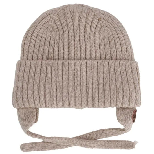 Plush Lined Knit Cotton Hat-Calikids