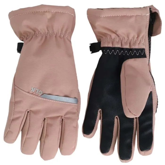 Kids Waterproof Gloves with Zipper Sides -Calikids