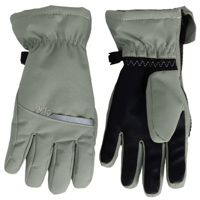 Kids Waterproof Gloves with Zipper Sides -Calikids