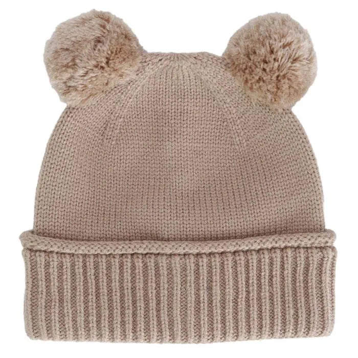 My First Hat Baby Pom Pom Toque 3 Colours Calikds