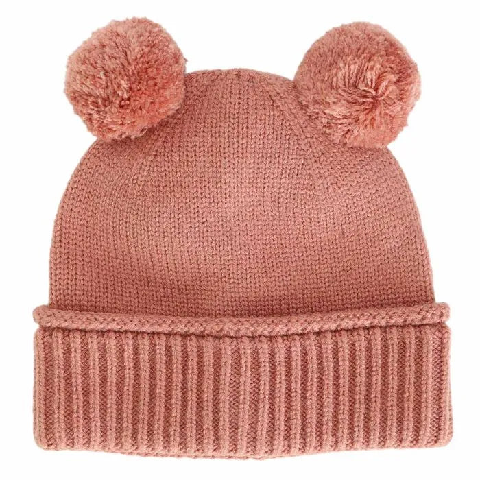 My First Hat Baby Pom Pom Toque 3 Colours Calikds