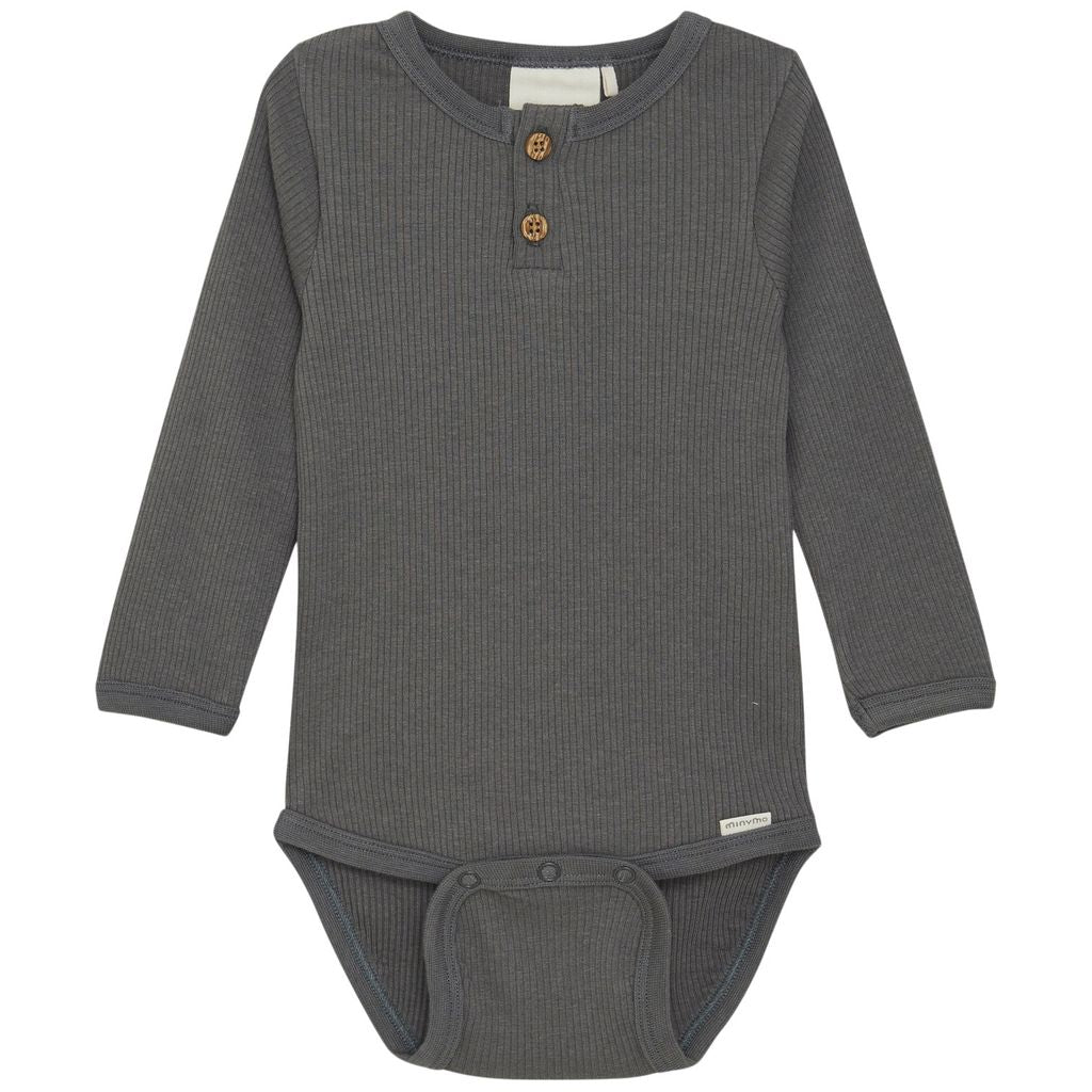 Rib Onesie-Minymo