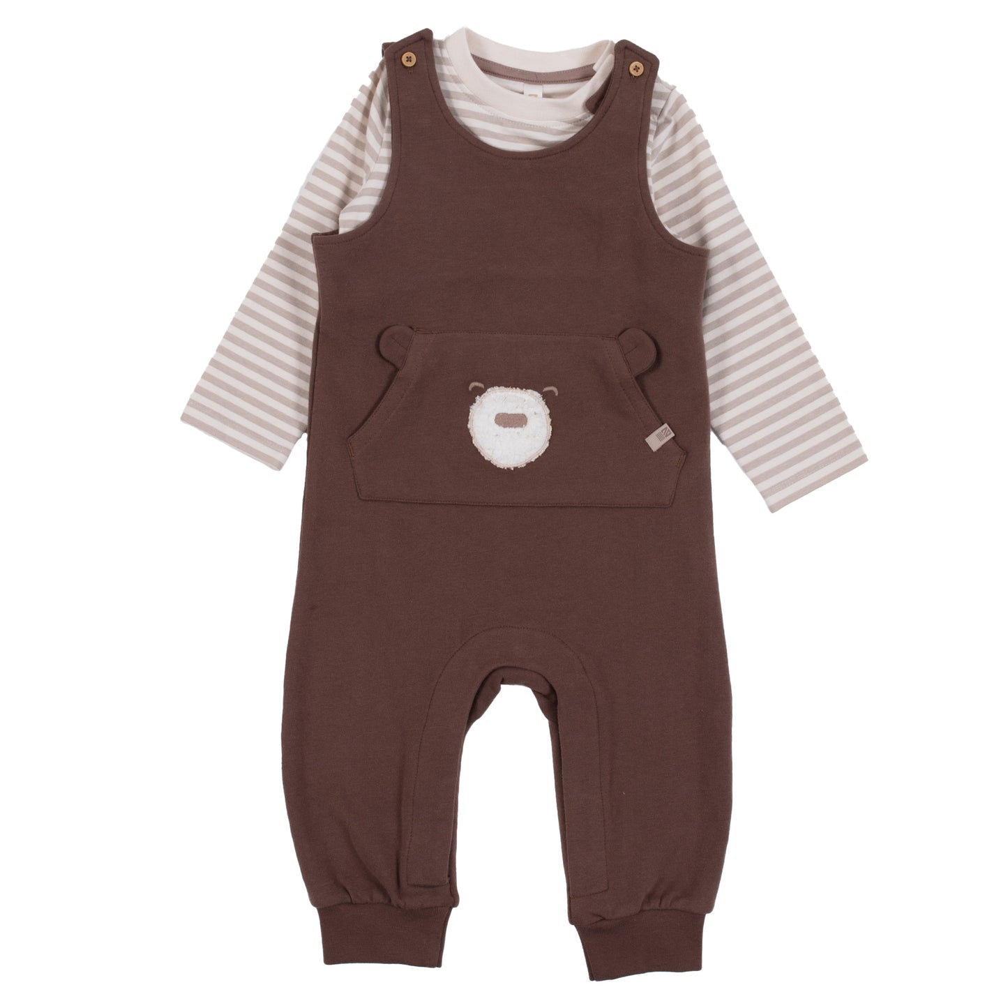 Brown Sheep Baby Overall Set -Nano