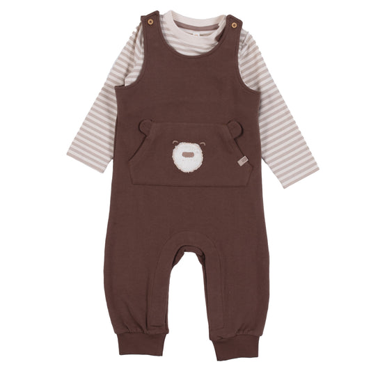 Brown Sheep Baby Overall Set -Nano