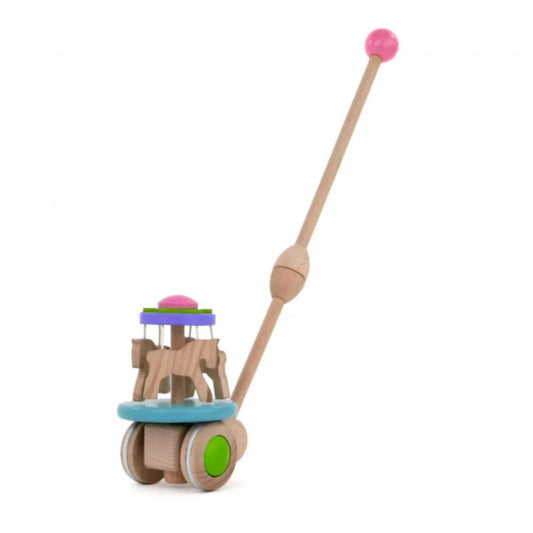 Carousel Push Toy-Bajo