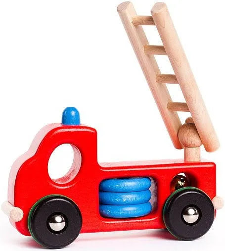 Wooden Fire Truck -Bajo