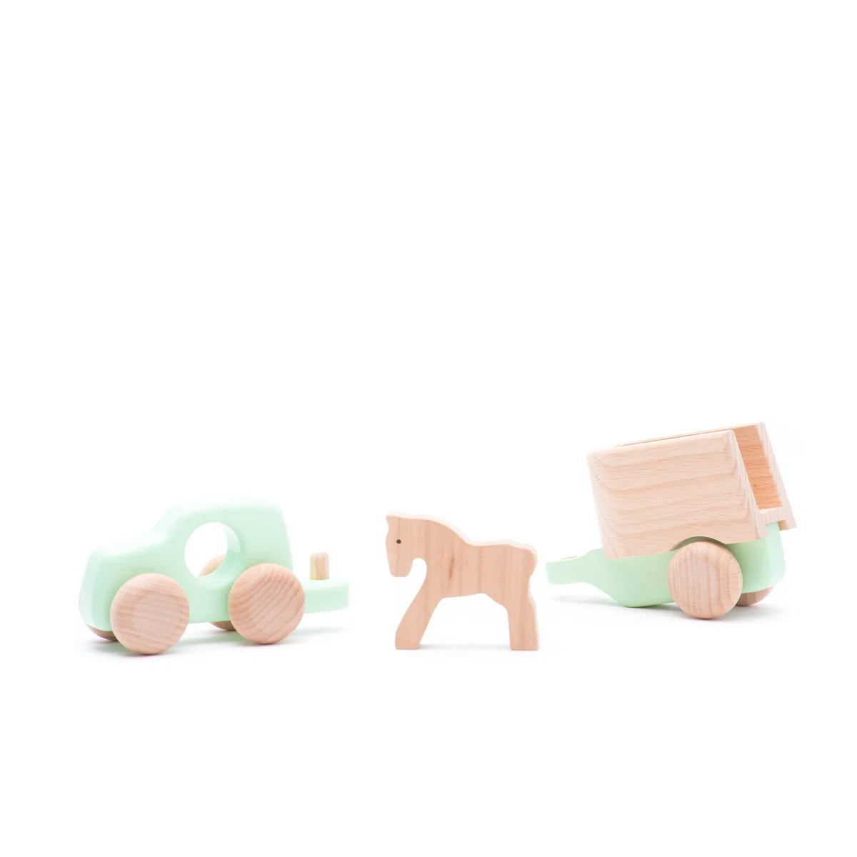 Wooden Horse Truck and Trailor