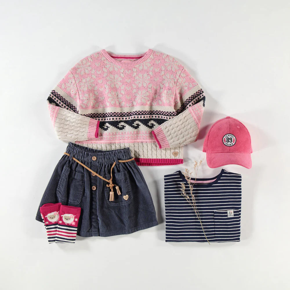 Pink Sweater Baby-Souris Mini