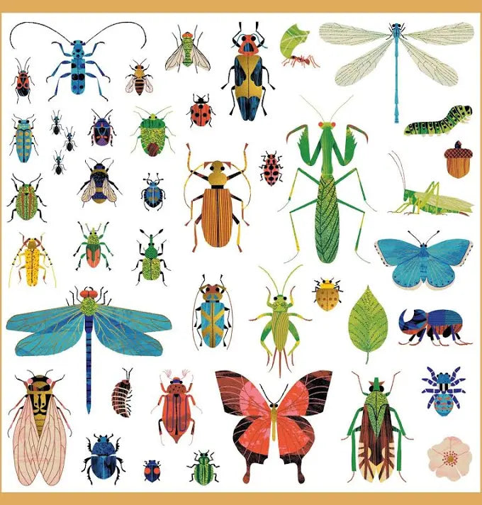 Metallic Bug Stickers