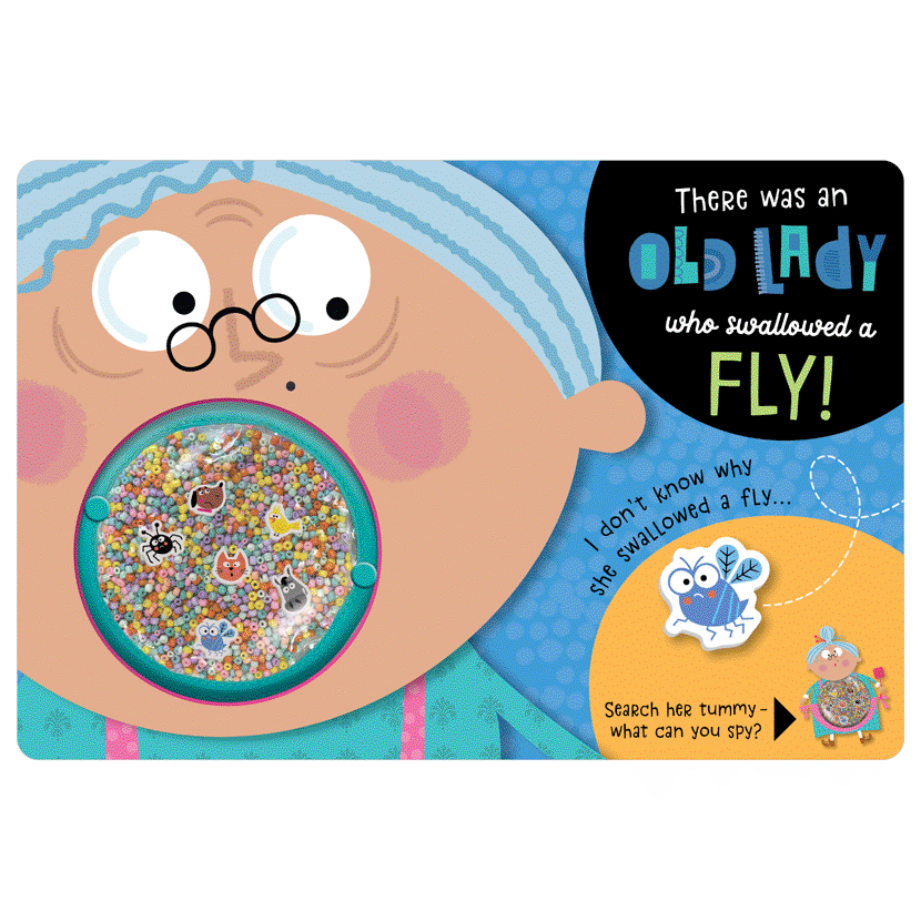 There was an Old Lady who Swallowed a Fly -Make Believe Books