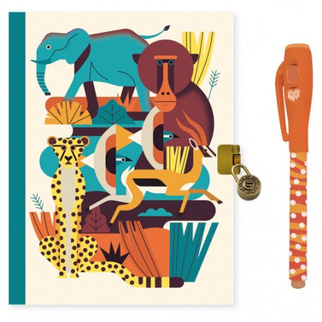 Secret Notebook and Invisible Pen-Djeco. Owen