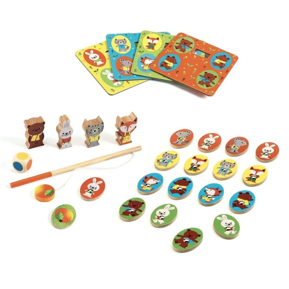 Ludo Wood -4 Games Set -Djeco