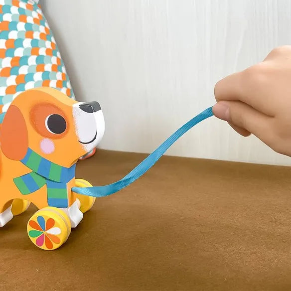 Pull Along Toy-Lou-Djeco