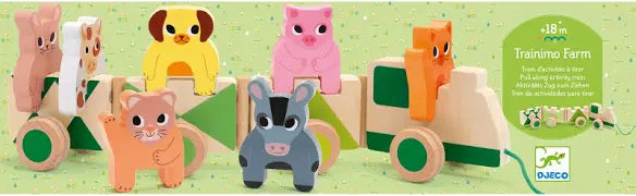Trainimo Farm Train-Djeco
