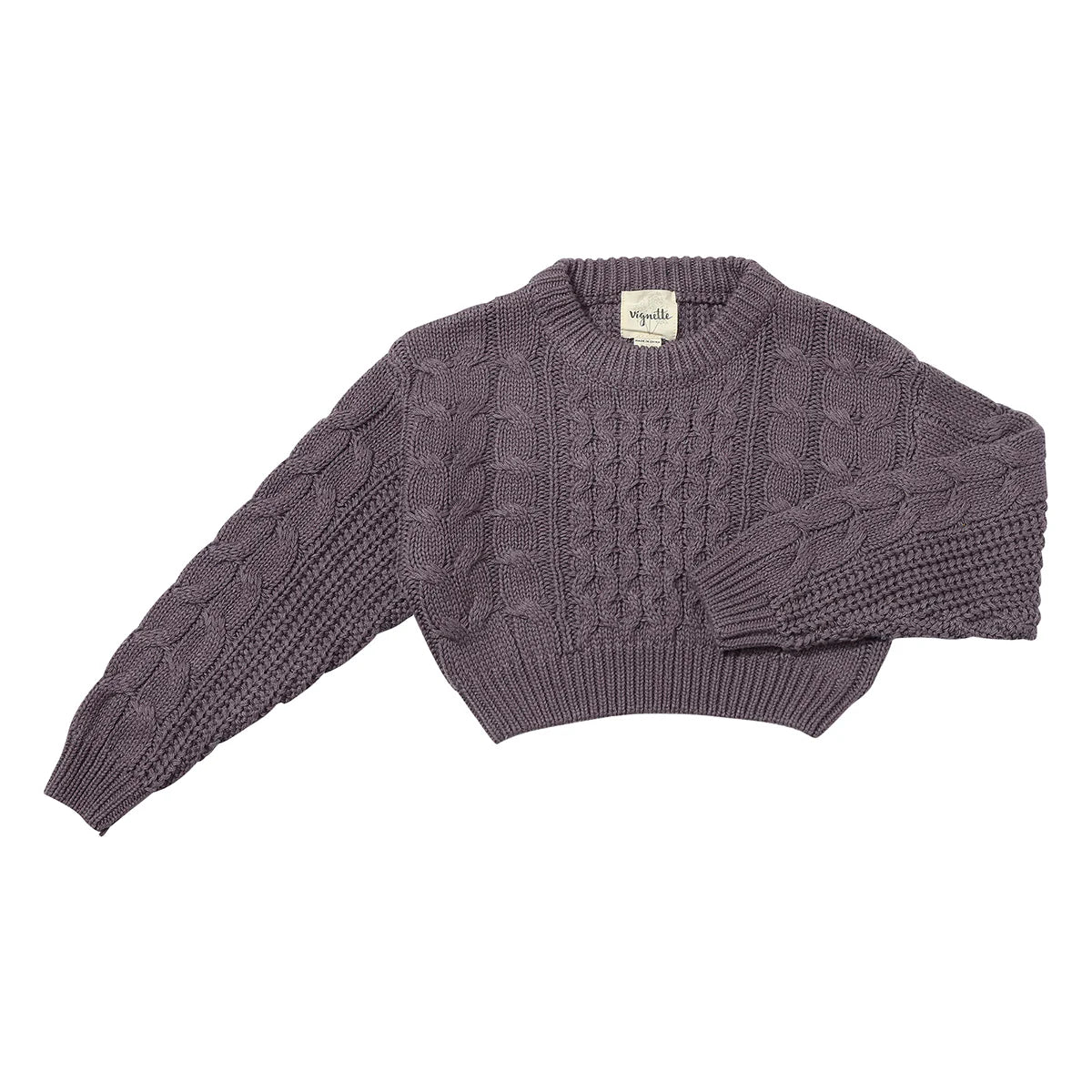 Molly Cable Knit 100% Cotton Sweaters 2 Colours