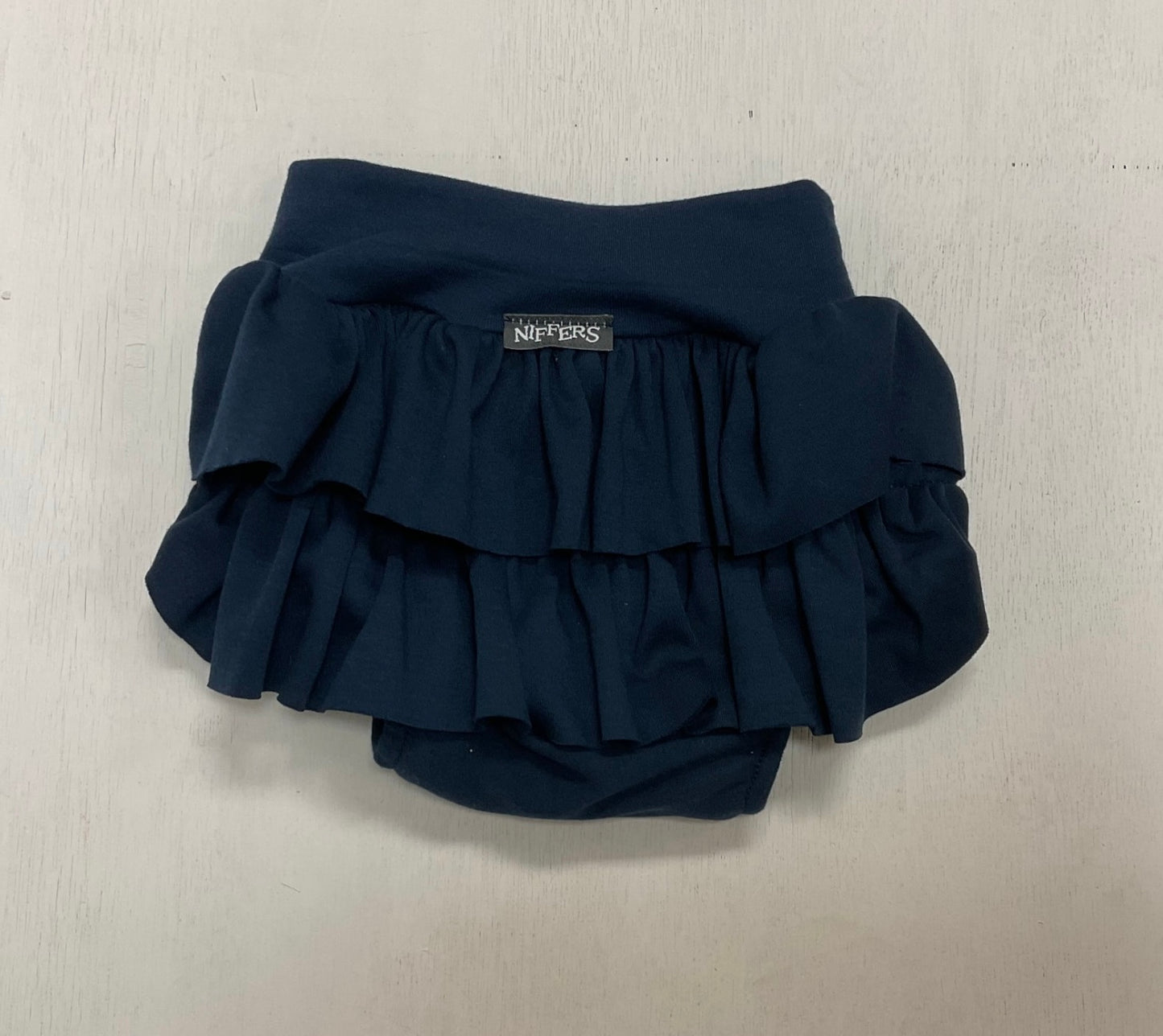 Niffers Knit Ruffle Bloomers