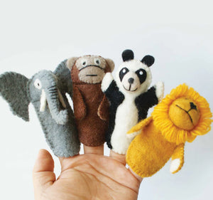 Hamro Village Wool Mobile Finger Puppets