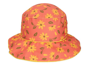 Swim Hats -CaliKids/Strawberry,Mango,Orange Daisies