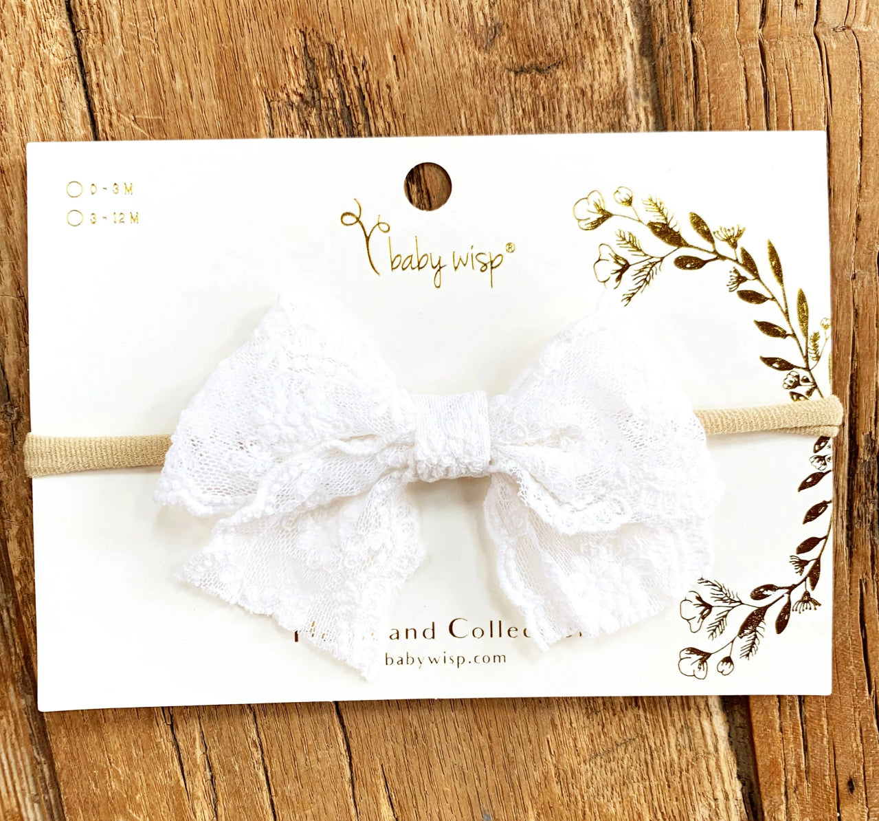 Baby Wisp-Skinny Head Band Bows