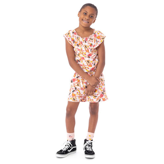 Floral Knit Romper-Nano