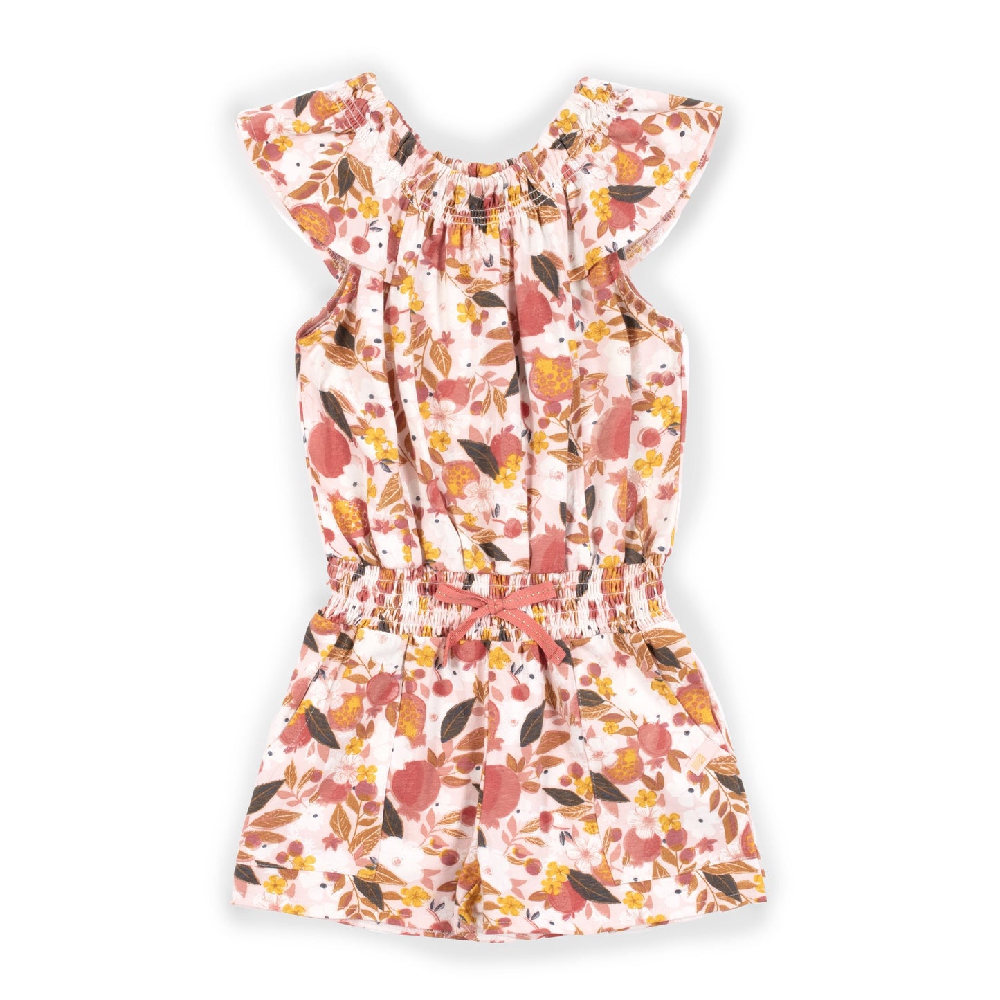 Floral Knit Romper-Nano