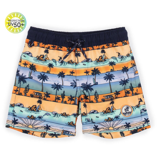 Palm Tree Swim Shorts