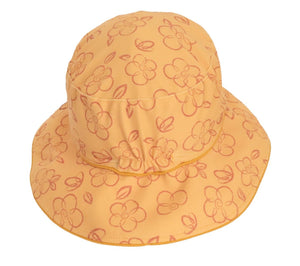 Swim Hats -CaliKids/Strawberry,Mango,Orange Daisies