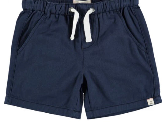 Navy Knit Shorts - Me and Henry