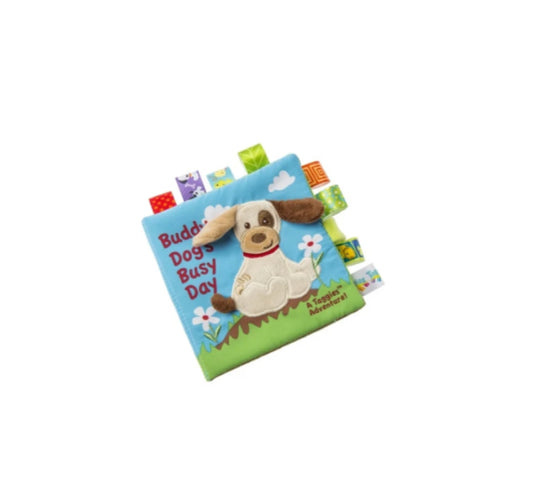 baby book, cloth book,  baby puppy book, 