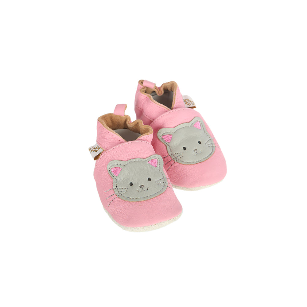 Soft Leather Baby Shoes. -Tickle Toes