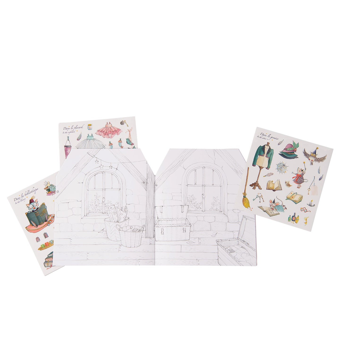 Ma Maison Sticker Book-Moulin Roty