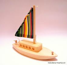 Wooden Sail Boat