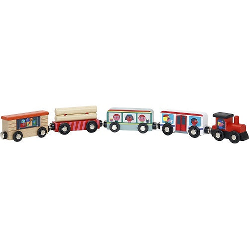 wooden train, magnetic train, kids wooden toys
