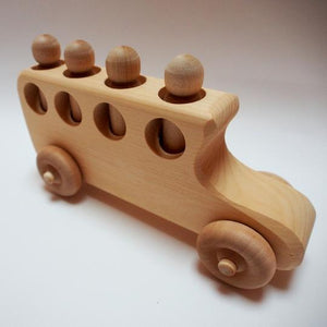 Wooden Bus-Canadian Handmade