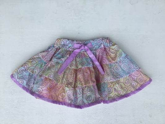 Tiered Flounce Skirt-Niffers