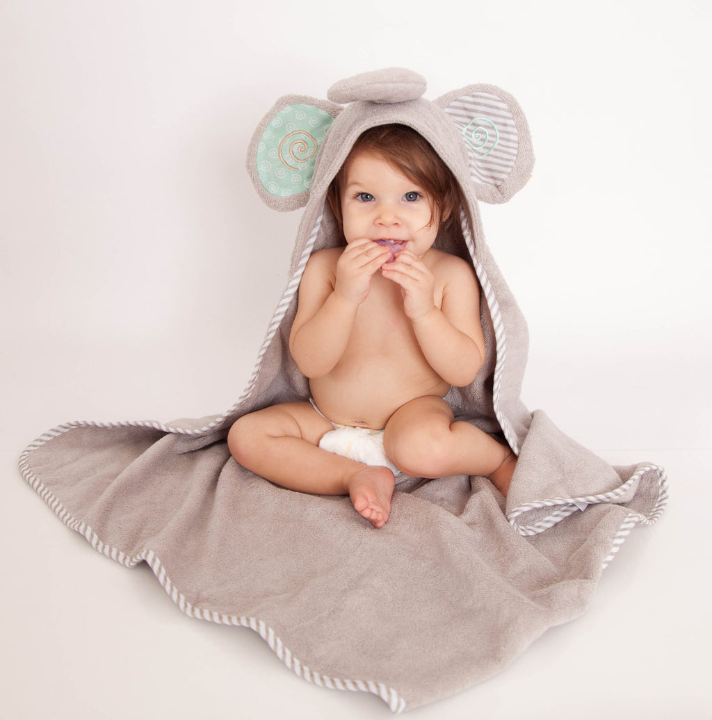 animal towel, baby towel, elephant towel