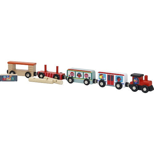 Wooden Magnetic Train