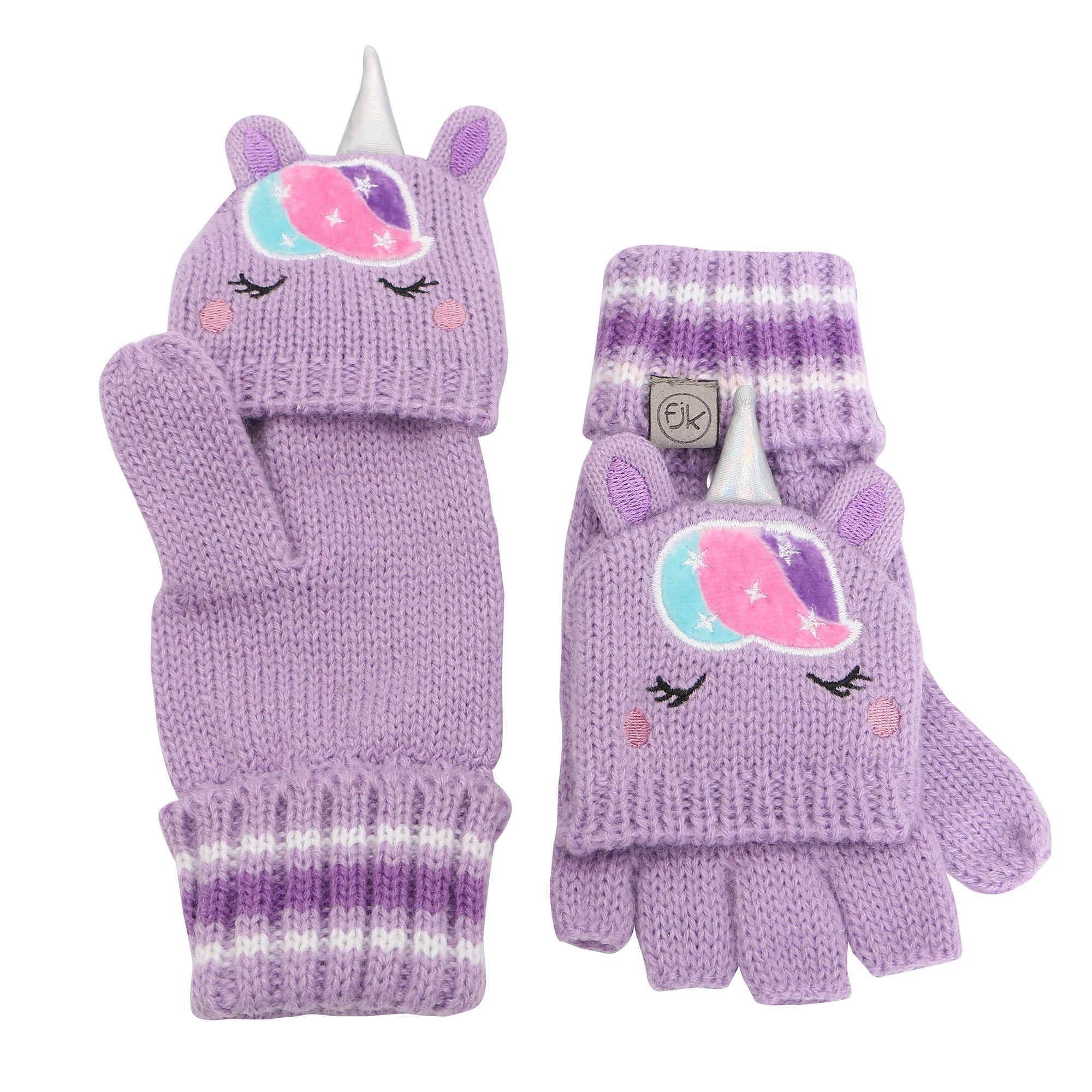 unicorn mitts, flapjacks, girls mitts