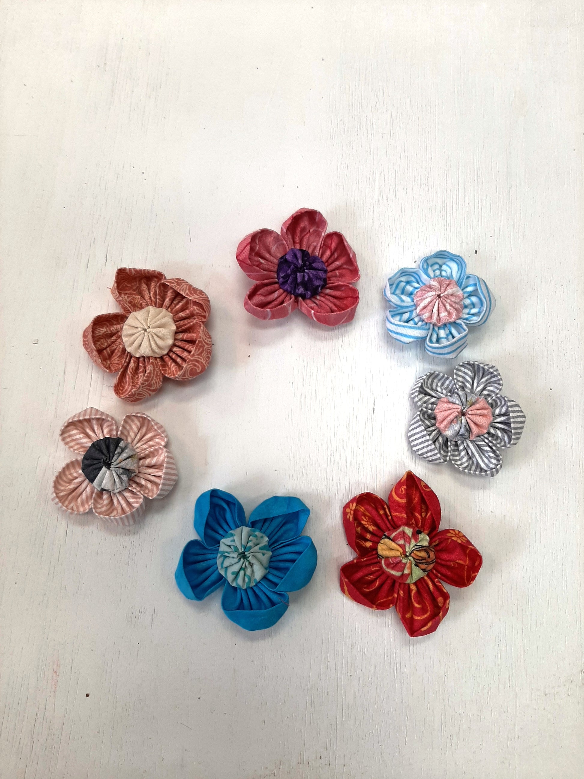 hair clips, handmade clips, 