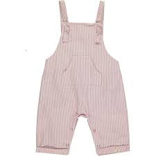 Ahoy Red Stripe Overalls