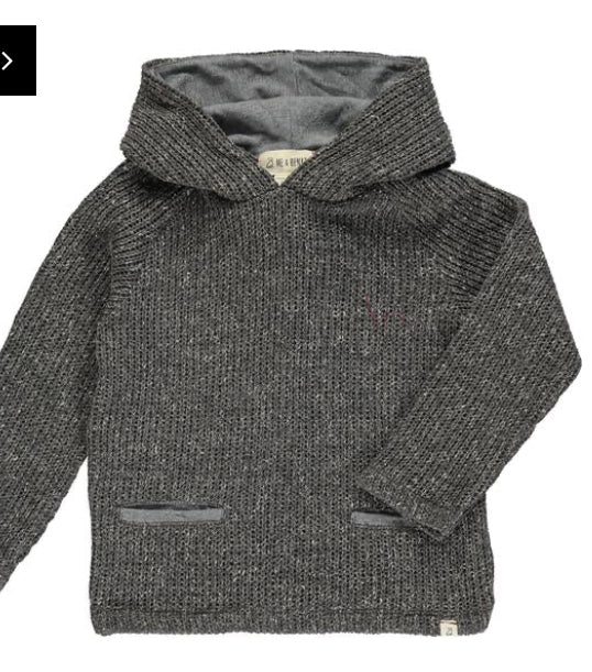 Lamar Knit Hooded Sweater Top-Me And Henry