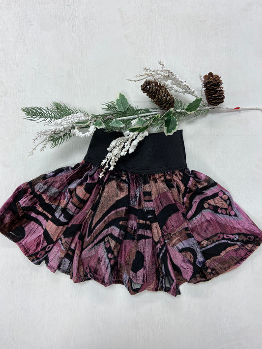 Crushed Velvet Tutu Skirt-Niffers