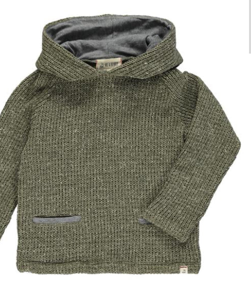 Lamar Knit Hooded Sweater Top-Me And Henry